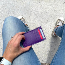 Load image into Gallery viewer, BARE NECESSITIES WALLET IN VIOLET - Roodle Australia
