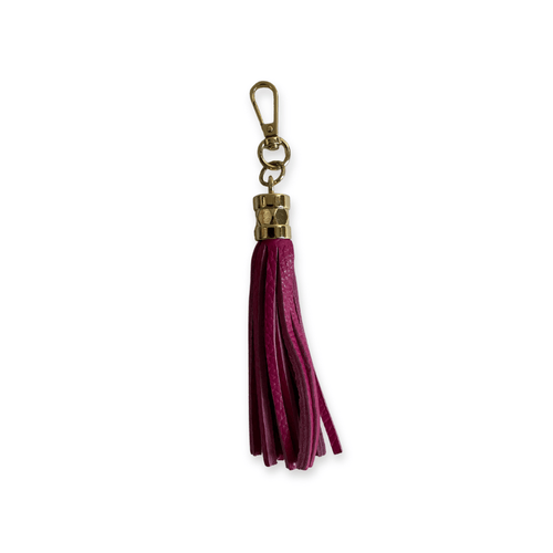 TASSEL CHARM IN FUCHSIA - Roodle Australia