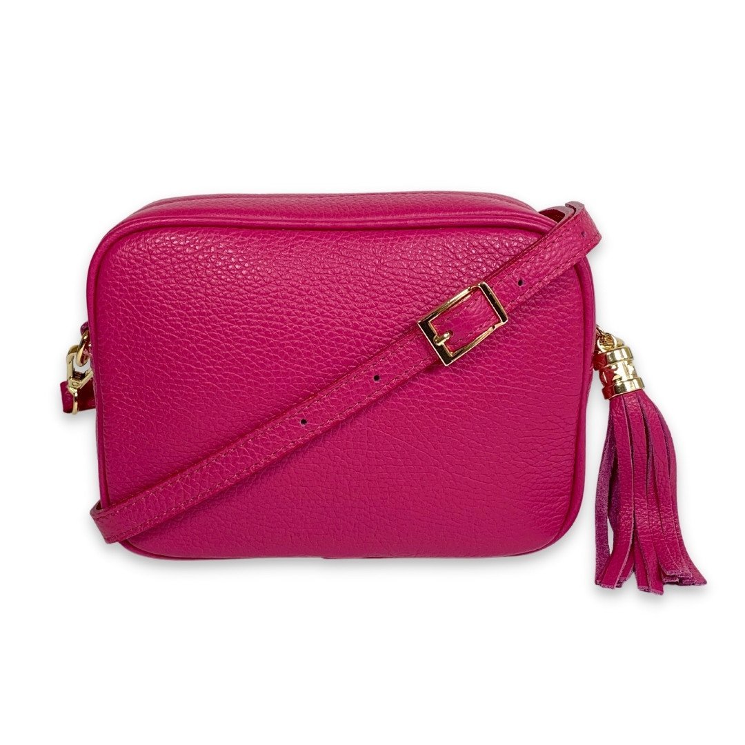 Fuchsia crossbody bag sale