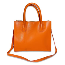 Load image into Gallery viewer, CITY TOTE IN TANGERINE - Roodle Australia